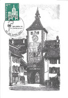 Delcampe - Schweiz Suisse 2001: LIESTAL 2.20 Auf MK "BALABRA VII" Zu 425 Mi 802 Yv 737 Mit Stempel LIESTAL 20-22 APRIL 2001 - Maximumkarten (MC)