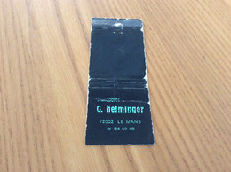 Pochette D'allumettes SEITA « transports G. Helminger - LE MANS (72) » - Boites D'allumettes