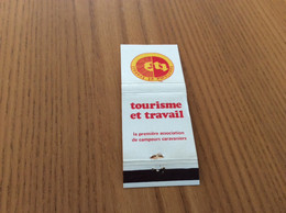 Pochette D'allumettes SEITA Publi-Sun «tourisme Et Travail - Association De Campeurs Caravaniers» - Boites D'allumettes