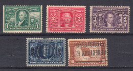 Etats Unis 1903 Yvert 159 * Neuf Avec Charniere Et 160 /163 Obliteres. Centenaire De L'achat De La Louisiane à La France - Otros & Sin Clasificación