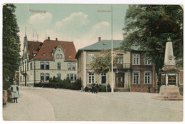 AK/CP Pinneberg  Kreishaus     Gel./circ.  1912  Erhaltung/Cond. 2-   Nr. 01536 - Pinneberg