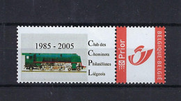 België Duostamp Club Des Cheminots Philatélistes Liégeois MNH ** POSTFRIS ZONDER SCHARNIER SUPERBE - Altri & Non Classificati