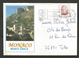 Enveloppe  De MONACO - Storia Postale