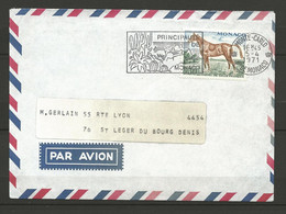 Enveloppe  De MONACO - Storia Postale