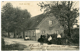 AK/CP Grußß Aus Etz  Appen  Pinneberg     Gel./circ.  1913  Erhaltung/Cond.  2  , Nadelloch  Nr. 01541 - Pinneberg