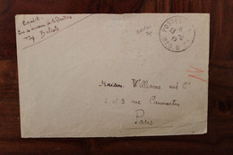 1917 Torpilleur Baliste Marine Sp Med G Corfou Grèce Cover WW1 WK1 FM - Guerre De 1914-18