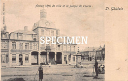Ancien Hôtel De Ville Et La Pompe De L'ourse - Saint-Ghislain - Saint-Ghislain