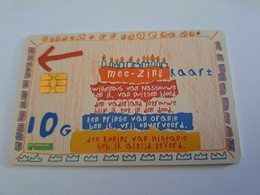 NETHERLANDS / CHIP ADVERTISING CARD/ HFL 10,00 / KONINGINNEDAG 1998      /MINT/     CKD 124 ** 11742** - Privé