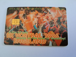 NETHERLANDS / CHIP ADVERTISING CARD/ HFL 5,00 /  EK FUTBOL 1996 ENGLAND     /MINT/     CKD  072 ** 11743** - Private
