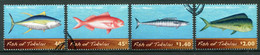 Tokelau 2012 Fish Set Used (SG 441-444) - Tokelau