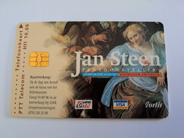 NETHERLANDS / CHIP ADVERTISING CARD/ HFL 10,00 /JAN STEEN /PAINTER      /MINT/     CRD  326 ** 11744** - Private