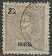 Horta – 1897 King Carlos 2 1/2 Réis Used Stamp - Horta