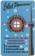 Canada - C&W - Greater Toronto Phonecard Club Show, Exp.01.10.2000, Remote Mem. Used - Canada