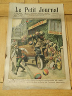 Le Petit Journal 1909 Automobiles Des Postes Jouets Faubourg Saint Denis / Un Réserviste Arrive A La Caserne - 1900-1949