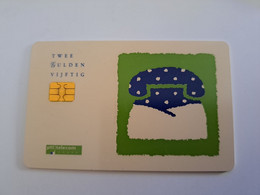 NETHERLANDS / CHIP ADVERTISING CARD/ HFL 2,50 / KERSTKAART 1996      /MINT/     CKD 093 ** 11754** - Privées