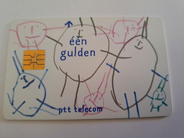 NETHERLANDS / CHIP ADVERTISING CARD/ HFL 1,00 / UNICEF COMPLIMENTS CARD       /MINT/     CC 004** 11755** - Privées
