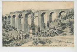 XERTIGNY - Le Viaduc Reconstruit Par Les Allemands En 1870 (passage Train ) - Xertigny