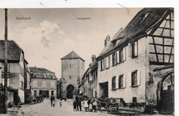 DAMBACH LA VILLE LANGGASSE TBE - Dambach-la-ville