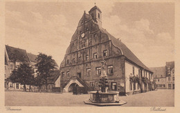 CP GRIMMA ALLEMAGNE - SAXE - LA MAIRIE - RATHAUS - Grimma