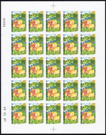 French Polynesia 1997, Year Of The OX, Sheetlet IMPERFORATED - Briefe U. Dokumente