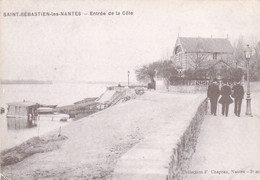 Cj - CPM Reproduction D'une Ancienne Carte SAINT SEBASTIEN Les NANTES - Entrée De La Côte - Saint-Sébastien-sur-Loire