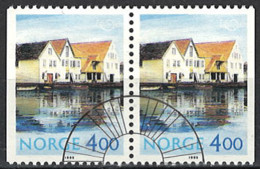 Norwegen Norway 1995. Mi.Nr. 1176 X Dl/Dr, Used O - Used Stamps