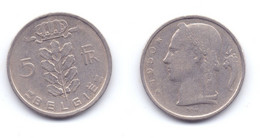 Belgium 5 Francs 1950 (legend In Dutch) - 5 Francs