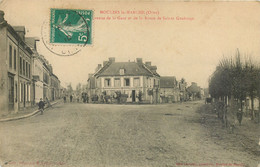 61 - MOULINS LA MARCHE - Avenue De La Gare En 1910 - Moulins La Marche