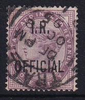 MMiNr. 40a Großbritannien, Dienstmarken1882 Freimarken Königin Victoria Mit Kleinem Aufdruck „I. R. / OFFICIAL“ - Ongebruikt