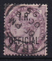 MMiNr. 40a Großbritannien, Dienstmarken1882 Freimarken Königin Victoria Mit Kleinem Aufdruck „I. R. / OFFICIAL“ - Unused Stamps