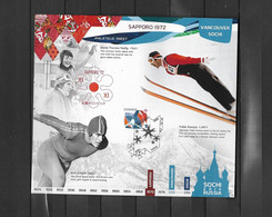 Olympische Spelen  Sochi 2014 , Souveniersblok Postfris - Inverno 2014: Sotchi