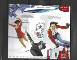 Olympische Spelen  Sochi 2014 , Souveniersblok Postfris - Winter 2014: Sotchi