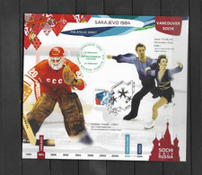 Olympische Spelen  Sochi 2014 , Souveniersblok Postfris - Winter 2014: Sotschi