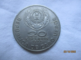 Cape Verde: 20 Escudo 1977 - Kaapverdische Eilanden
