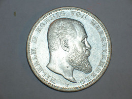 ALEMANIA/WURTTEMBERG 5 Marcos 1907 Plata (9239) - 2, 3 & 5 Mark Silber