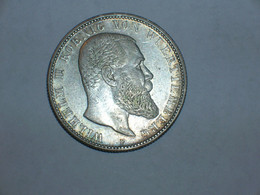 ALEMANIA/WURTTEMBERG 2 Marcos 1904 Plata (9242) - 2, 3 & 5 Mark Argent