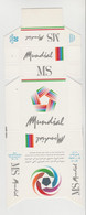 MS Mundial - Emballage Cartonne Cigarette - Zigarrenetuis