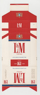 L&M Filter Box - Emballage Cartonne Cigarette - Contenitore Di Sigari