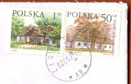 Poland Zlotoklos / 1999 Krzesławice 1 ZL, 1997 Lopusznej 50 Gr - Lettres & Documents