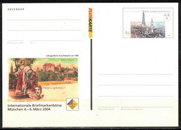 90q * BUNDESREPUBLIK * GANZSACHE LANDSHUT * UNGEBRAUCHT ** - Postales Privados - Nuevos