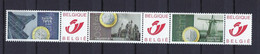 België Duostamp De Euro (Frankrijk, Oostenrijk, Nederland) MNH ** POSTFRIS ZONDER SCHARNIER SUPERBE - Andere & Zonder Classificatie