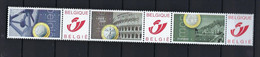 België Duostamp De Euro (België, Italië, Monaco) MNH ** POSTFRIS ZONDER SCHARNIER SUPERBE - Other & Unclassified