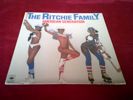 THE RITCHIE FAMILY   / AMRICAN  GENERATION - 45 T - Maxi-Single