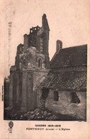 Fontenoy (1914-1916) - L'Église - Vic Sur Aisne