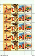 India 2005 LETTER BOX  COMPLETE SHEET MNH P. O Fresh & Fine, Rare - Other & Unclassified