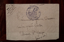 1915 Escadrille VB2 Verdun Villeneuve St Georges Cover WW1 WK1 FM VB 2 - WW I