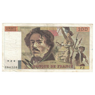 France, 100 Francs, Delacroix, 1978, P.2, TTB, Fayette:68.2, KM:153 - 100 F 1978-1995 ''Delacroix''