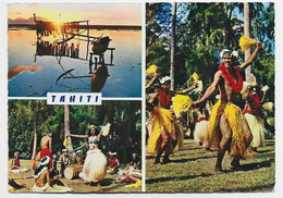 POLYNESIE PA 15FR CARTE TAHITI 1956 - Storia Postale