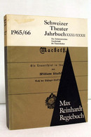 Schweizer Theater-Jahrbuch XXXI/XXXII. - Teatro & Danza