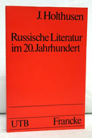 Russische Literatur Im 20. [zwanzigsten] Jahrhundert. - Sonstige & Ohne Zuordnung